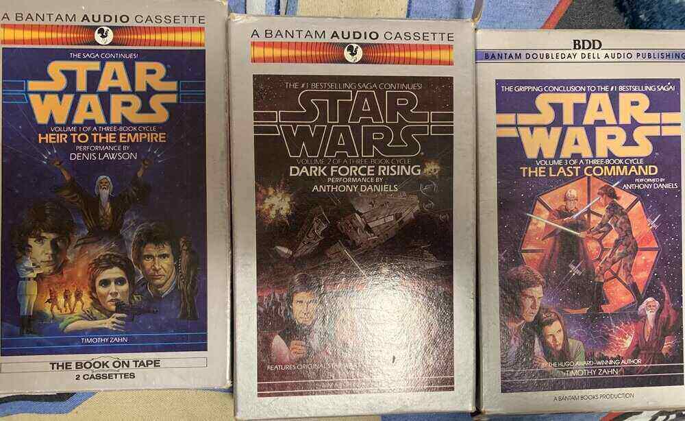 Thrawn trilogy audio book cassettes (abridged)