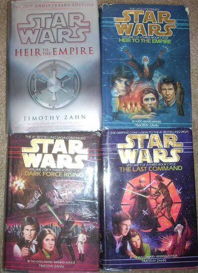 Heir to the Empire 40th anniversary, original Thrawn trilogy hardcovers