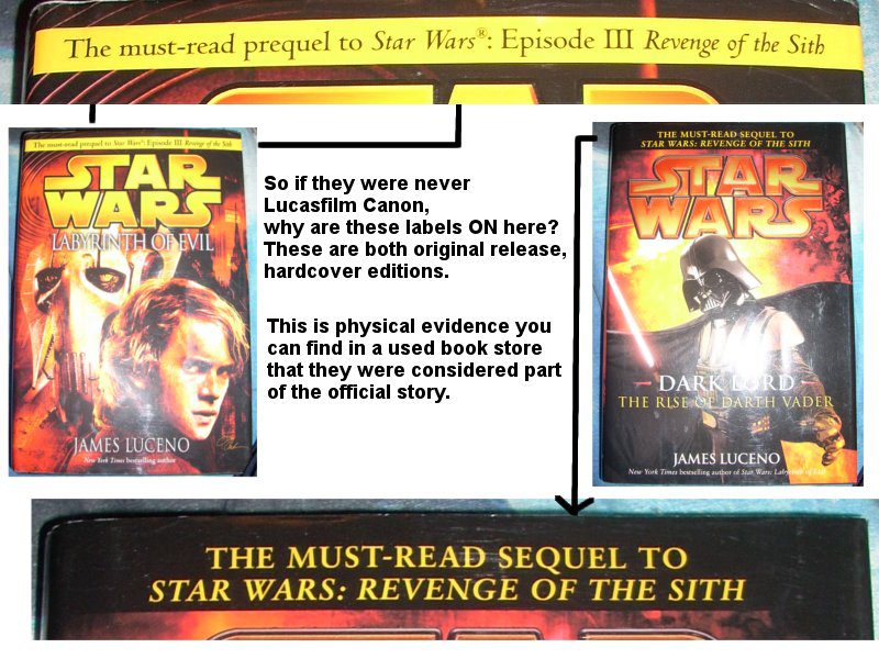 Prequel - Sequel on Novels related to Revenge of the Sith
