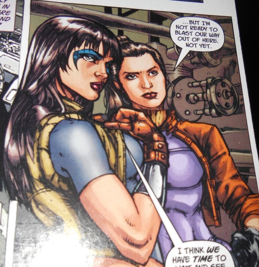 Nera Dantels and Leia Organa