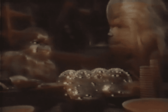 Chewie and his son Lumpy in Star Wars Holiday Special