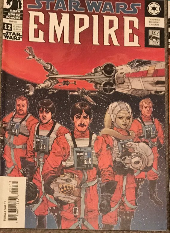 Biggs Darklighter on the cover of Empire 12