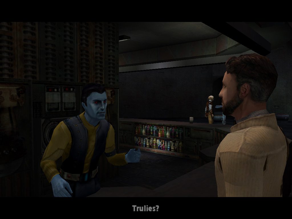 Chiss Bartender and Kyle