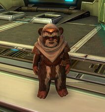 Treek the Ewok, bounty hunter customization option, swtor